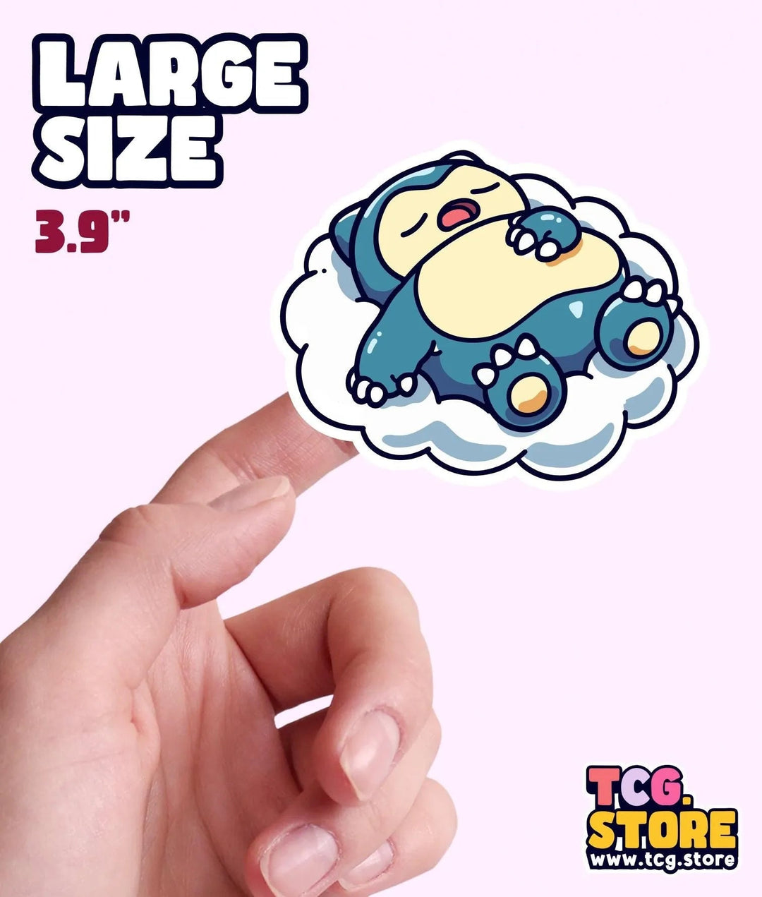 Snorlax Pokemon Sticker - TCG.Store - TCGDotStore