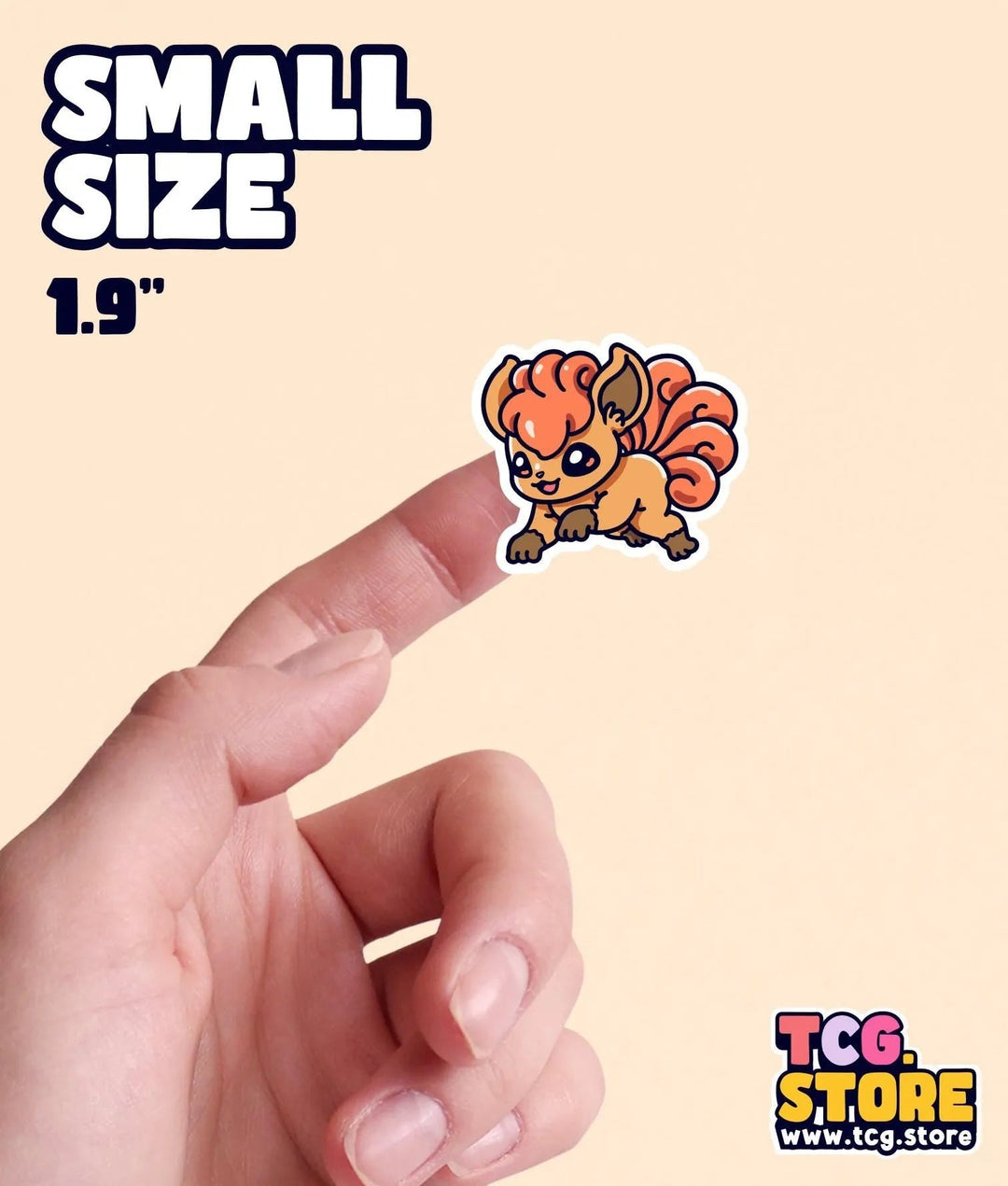 Vulpix Pokemon Sticker - TCG.Store - TCGDotStore