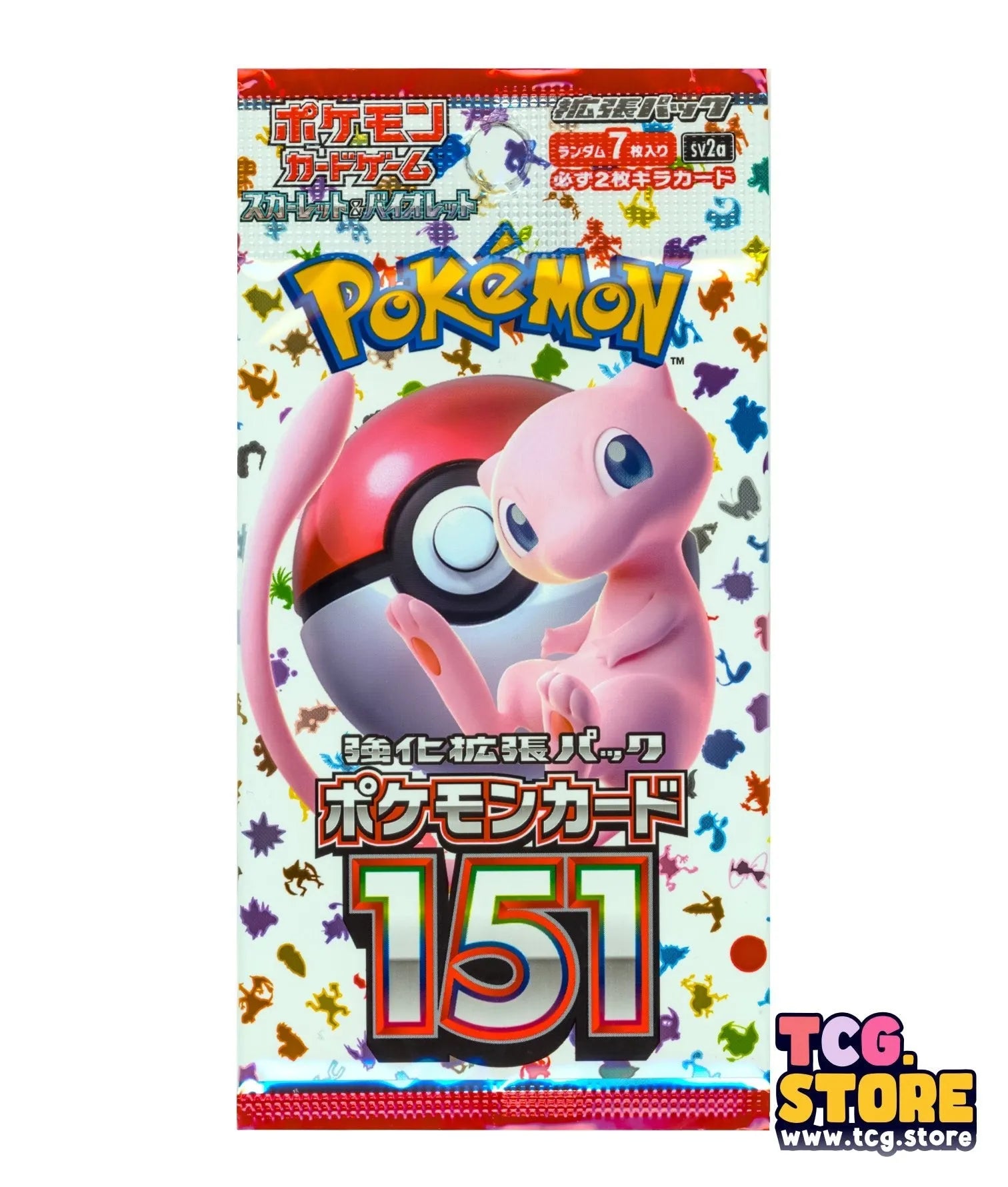 1 Pack - Pokémon 151 Booster Pack Sv2a (7 cards) - Japanese - Sealed - TCG.Store