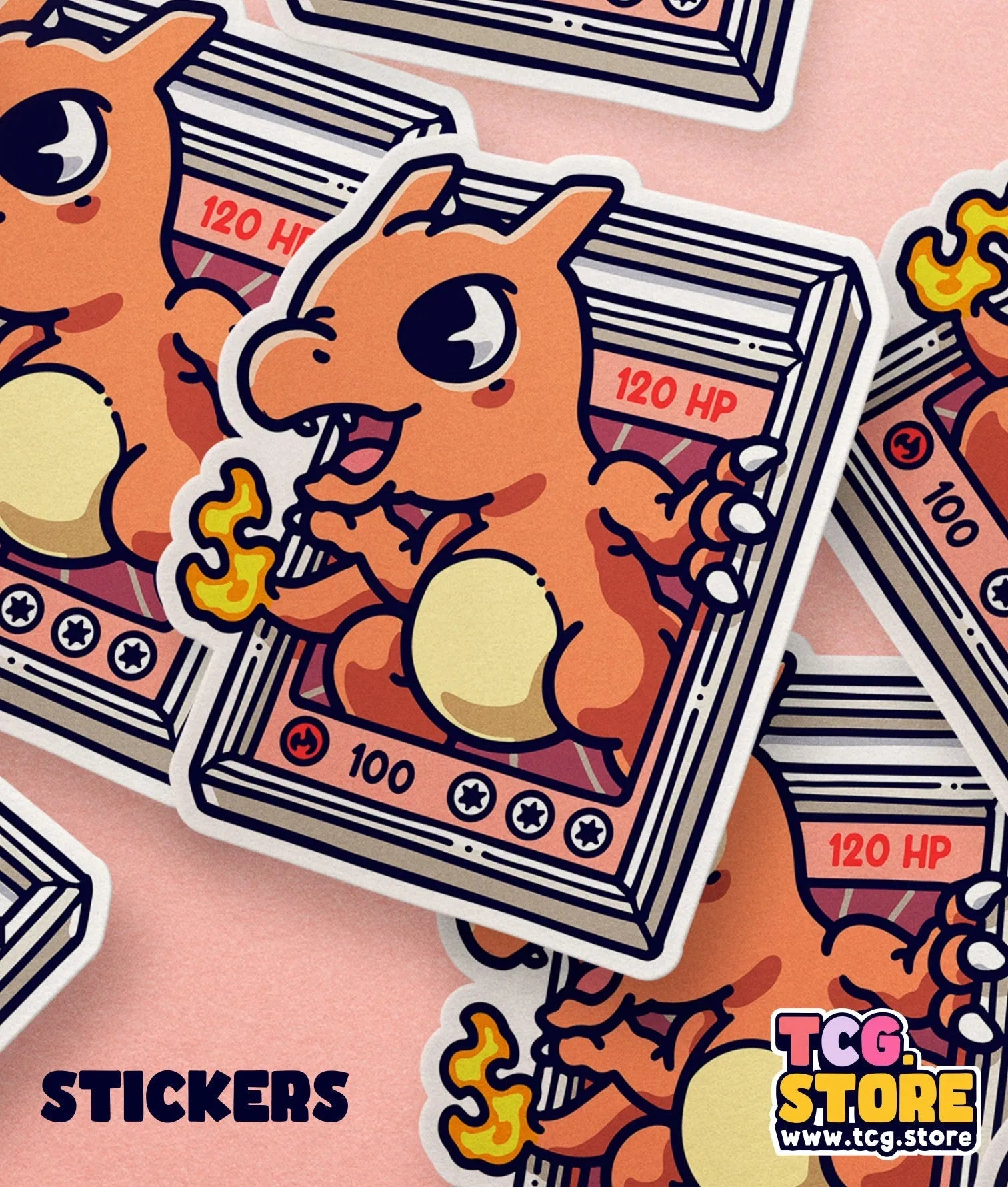 Charizard Pokemon Sticker: Graded Slab - TCG.Store