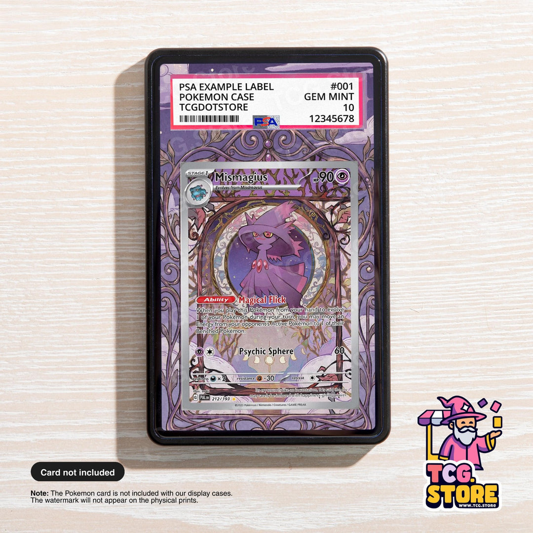 Mismagius 212/193 | Pokémon PSA / CGC Graded Card Case Extended Artwork Display