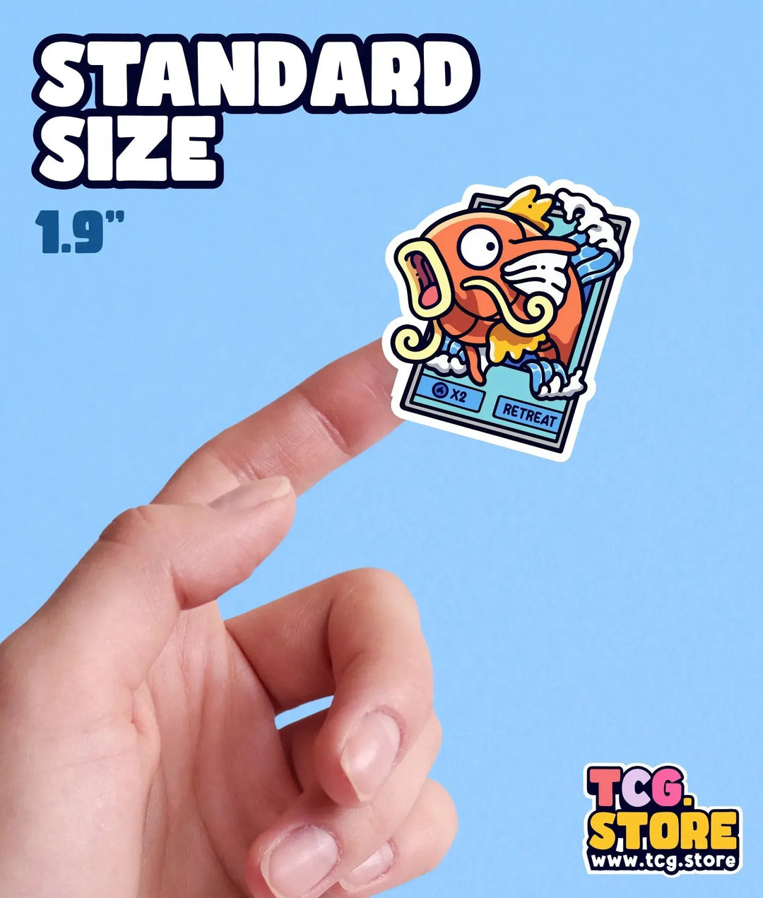 Pokemon Magikarp Card Sticker