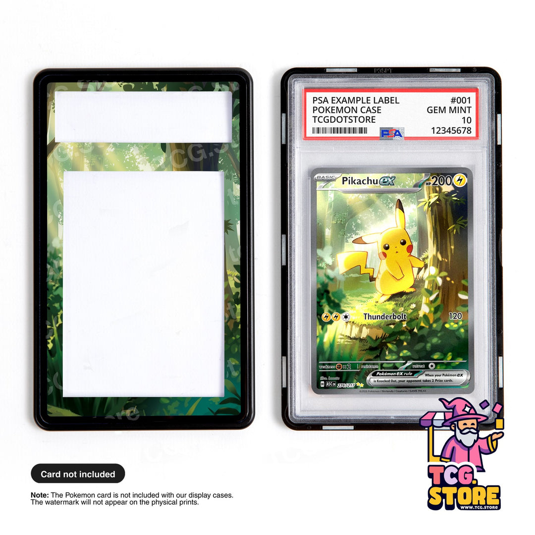 Pikachu Ex 276/217 - Ascended Heroes | Pokémon Graded Case Extended Artwork