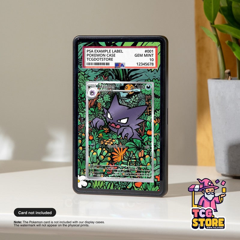Haunter 027 - Mega Evolution Promo | Pokémon Graded Case Extended Art Display