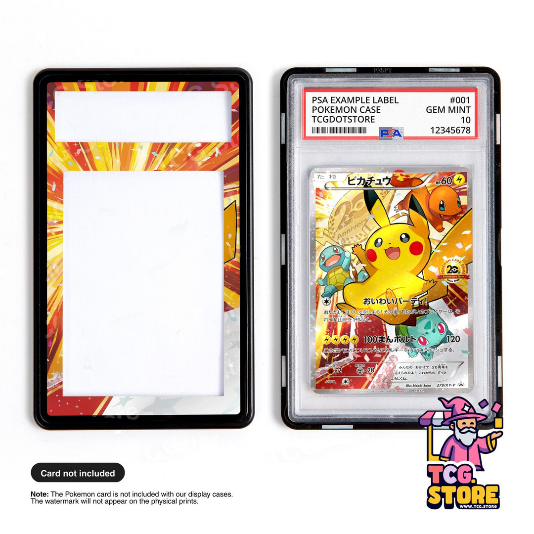 Pikachu 279-XY-P - XY Promos | Pokémon Graded Case Extended Art Display