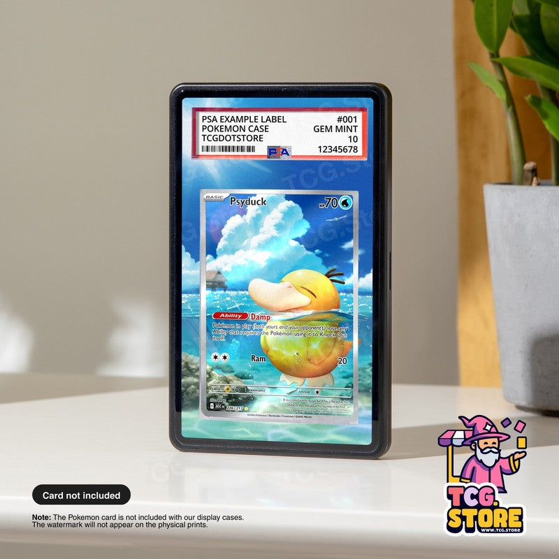 Psyduck 226/217 - Ascended Heroes | Pokémon Graded Case Extended Art Display