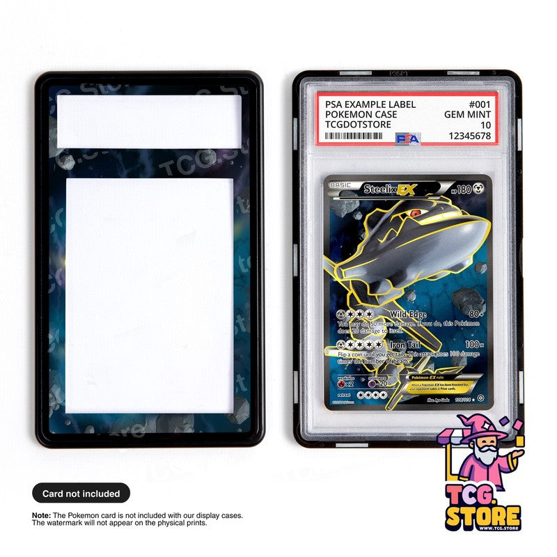 Steelix-EX 108/114 - XY Steam Siege | Pokémon Graded Case Extended Art Display