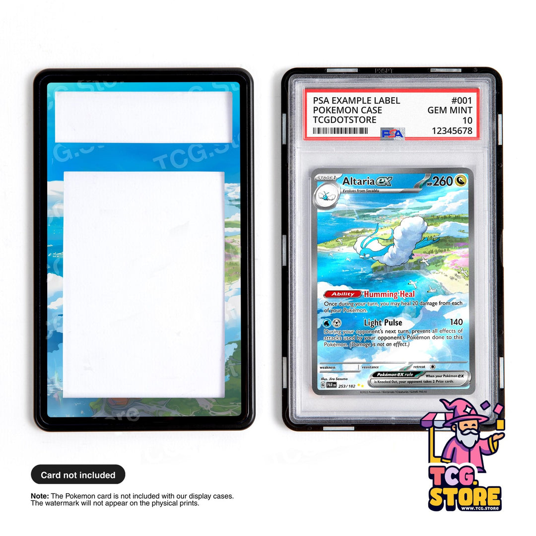 Altaria Ex 253/182 | Pokémon PSA / CGC Graded Card Case Extended Artwork Display