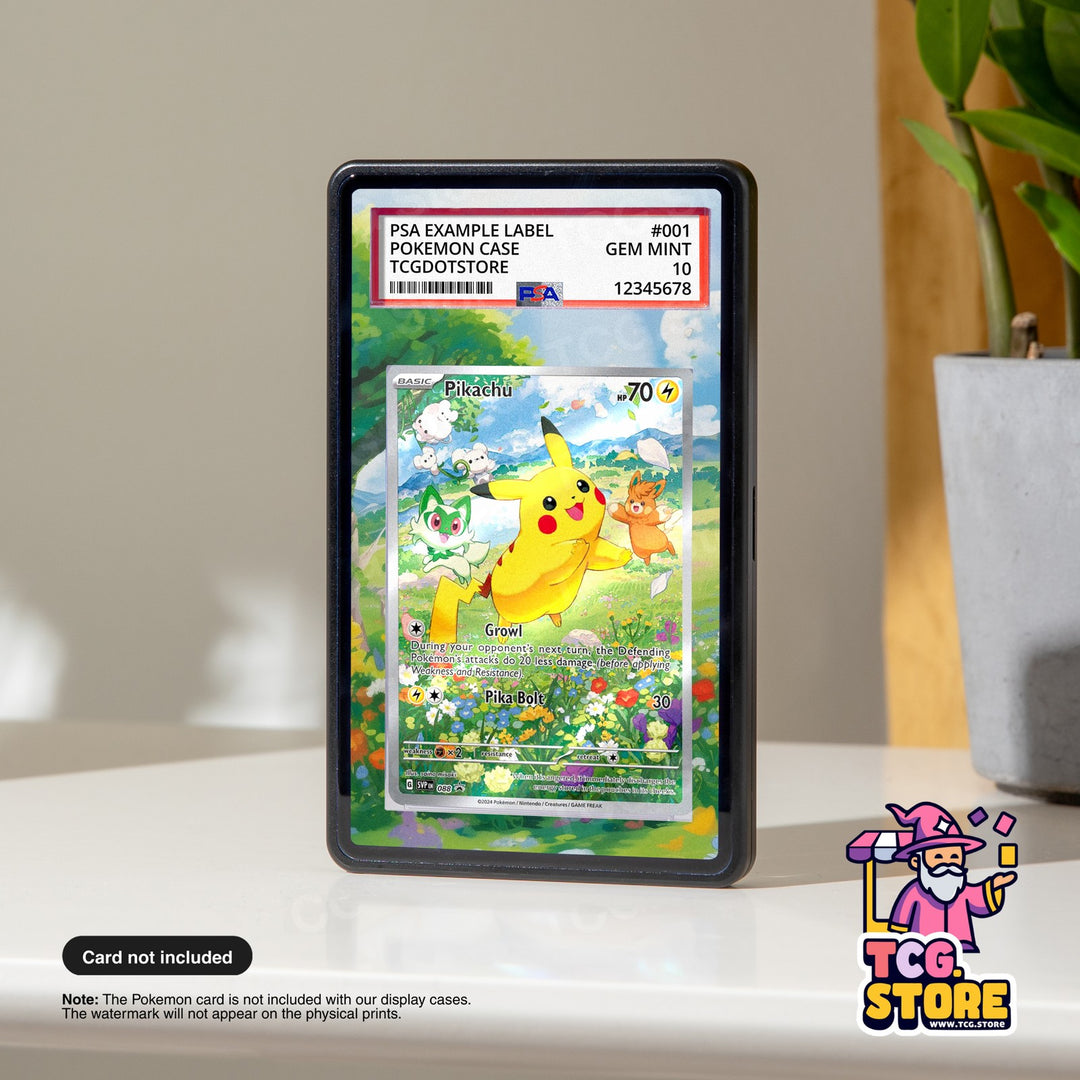 Pikachu 088 - SV Promo | Pokémon Graded PSA/CGC Case Extended Artwork Display