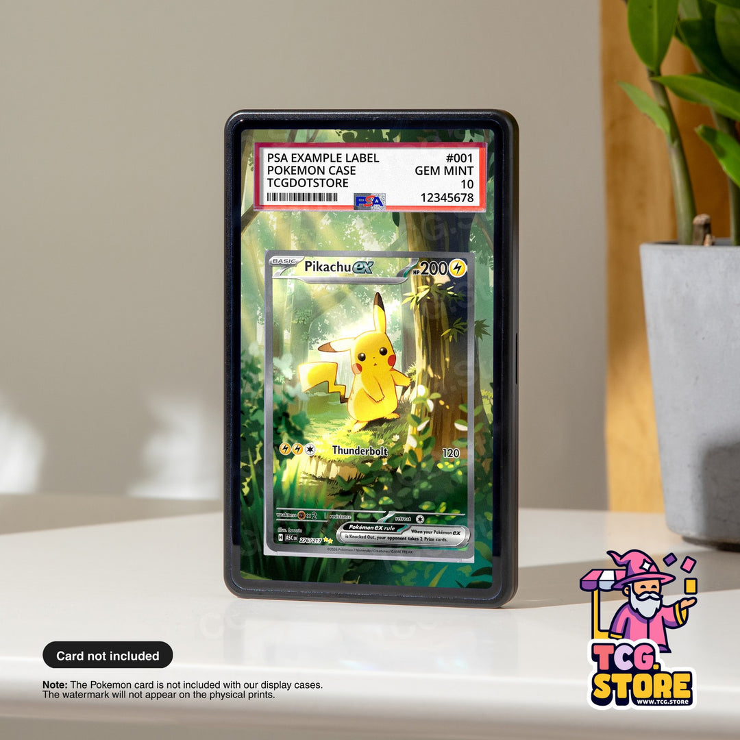 Pikachu Ex 276/217 - Ascended Heroes | Pokémon Graded Case Extended Artwork