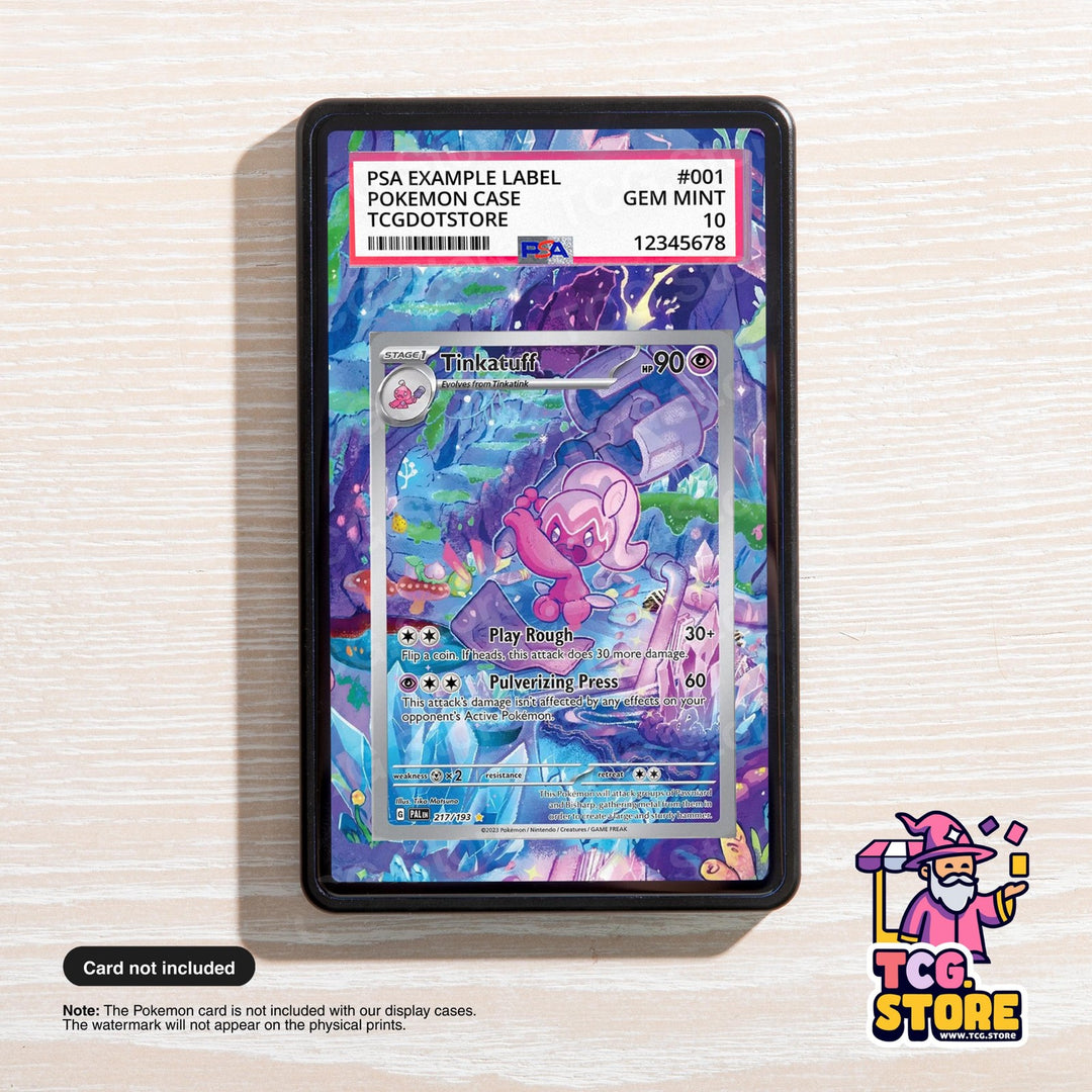 Tinkatuff 217/193 | Pokémon PSA / CGCGraded Card Case Extended Artwork Display