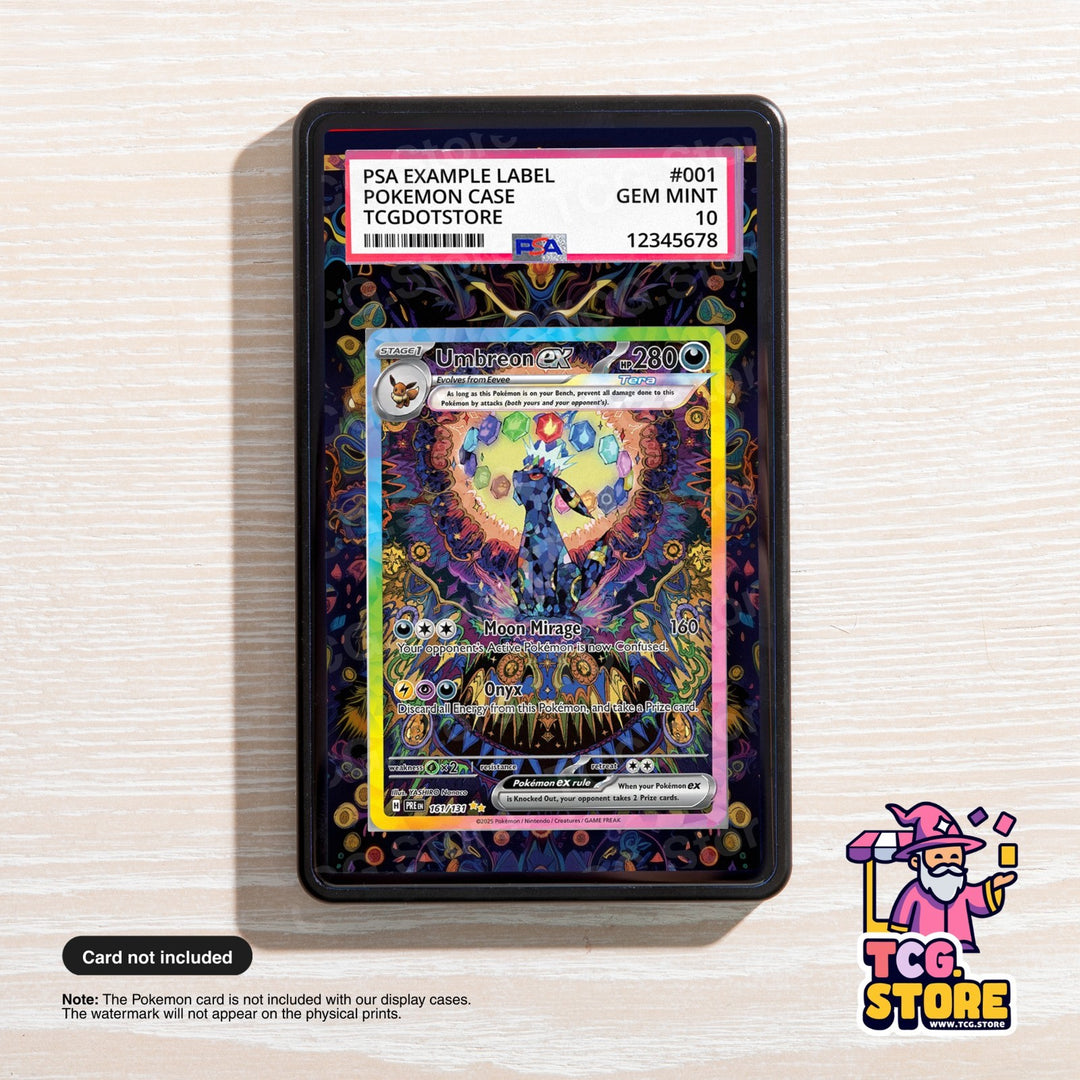 Umbreon Ex 161/131 | Pokémon Graded Case Extended Art Display