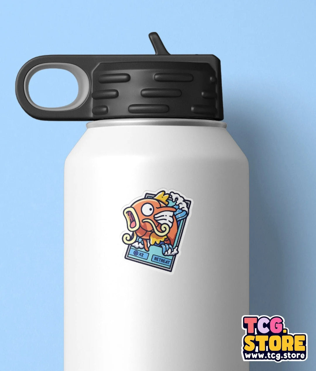 Magikarp Pokemon Card Sticker