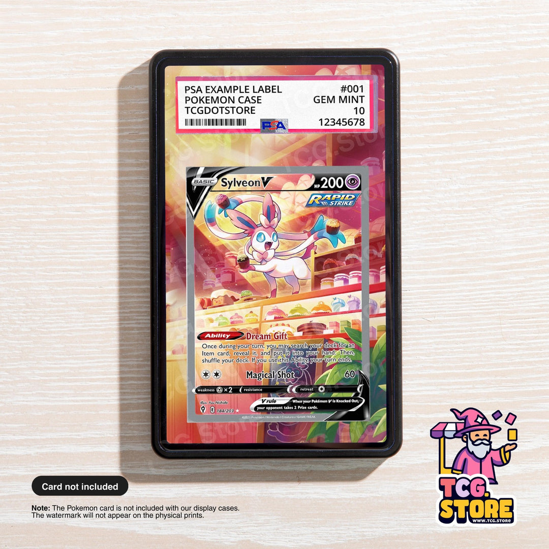 Sylveon V 184/203 | Pokémon Graded Card Case Extended Artwork Display