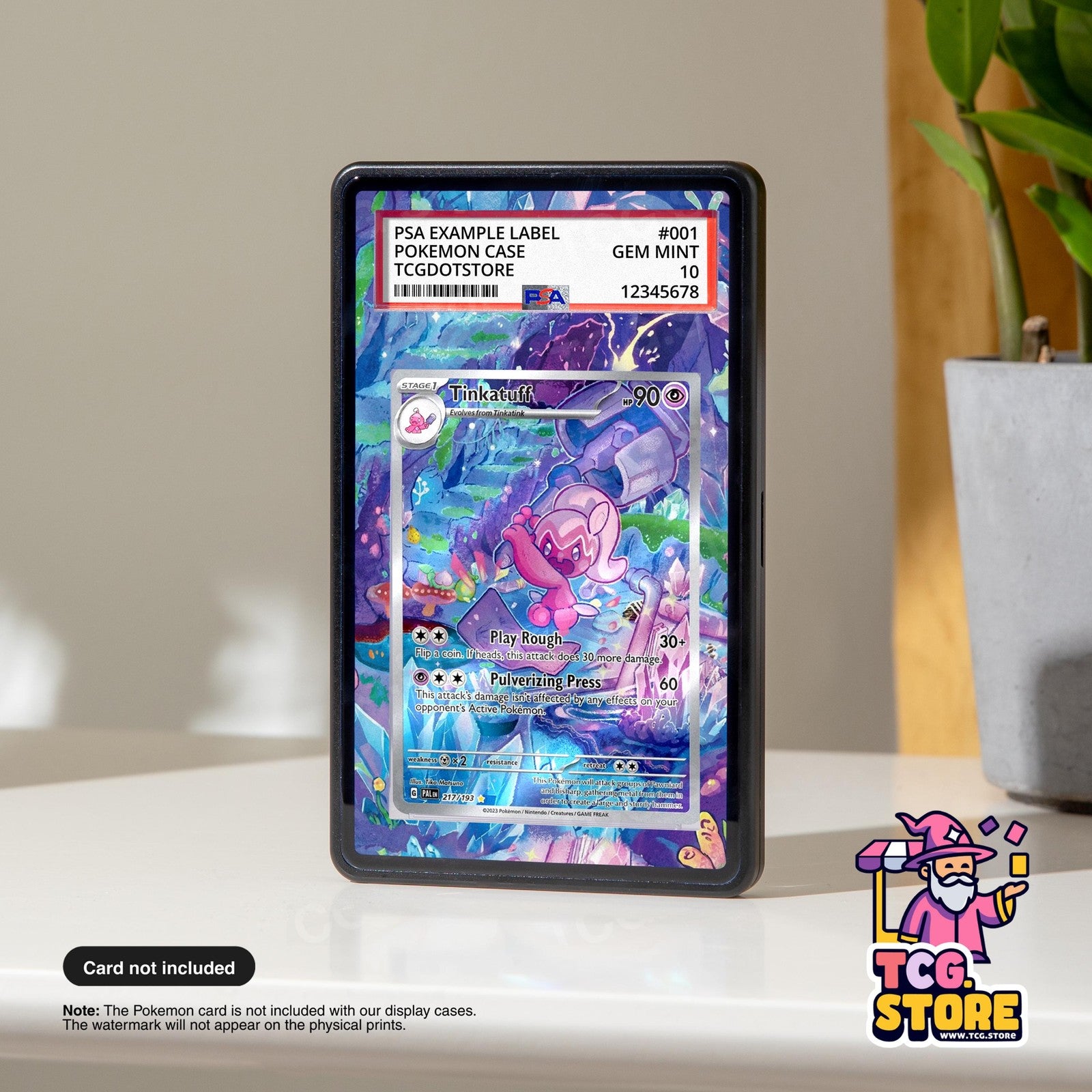 Tinkatuff 217/193 | Pokémon PSA / CGCGraded Card Case Extended Artwork Display