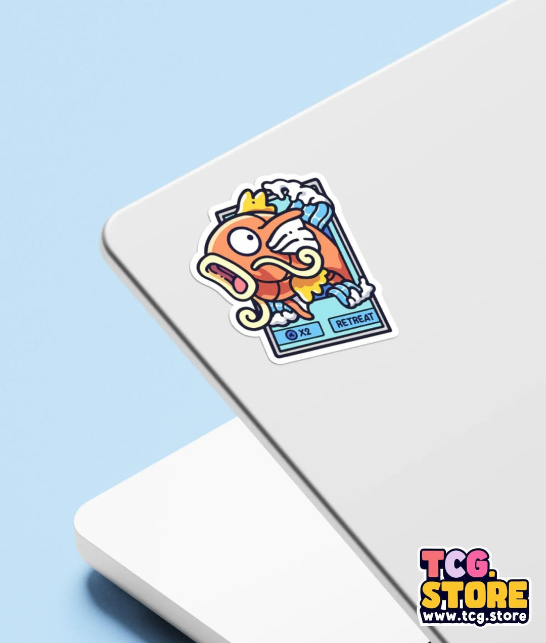 Magikarp Pokemon Card Sticker