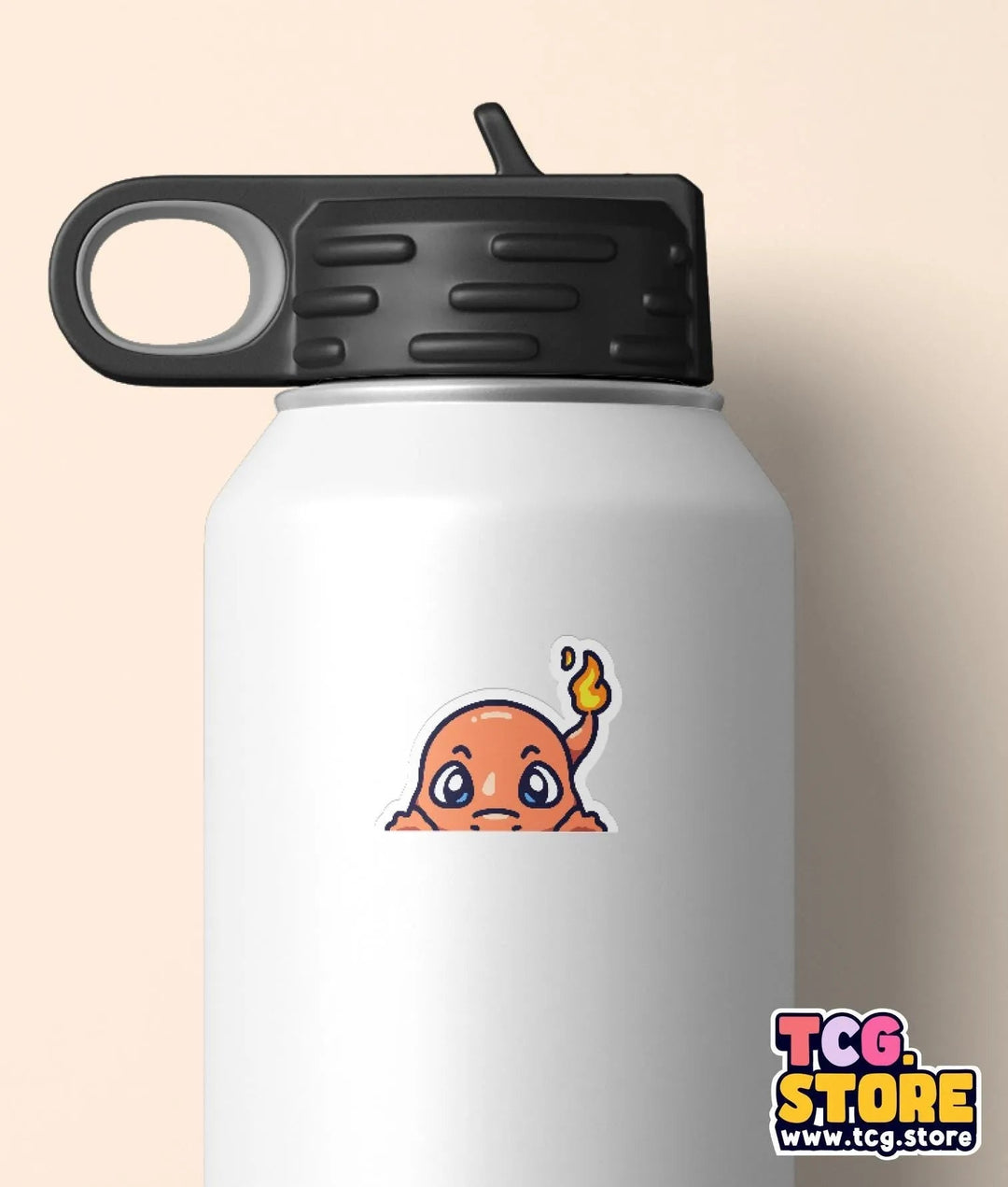 Charmander Peeking Pokemon Sticker - TCG.Store - TCGDotStore