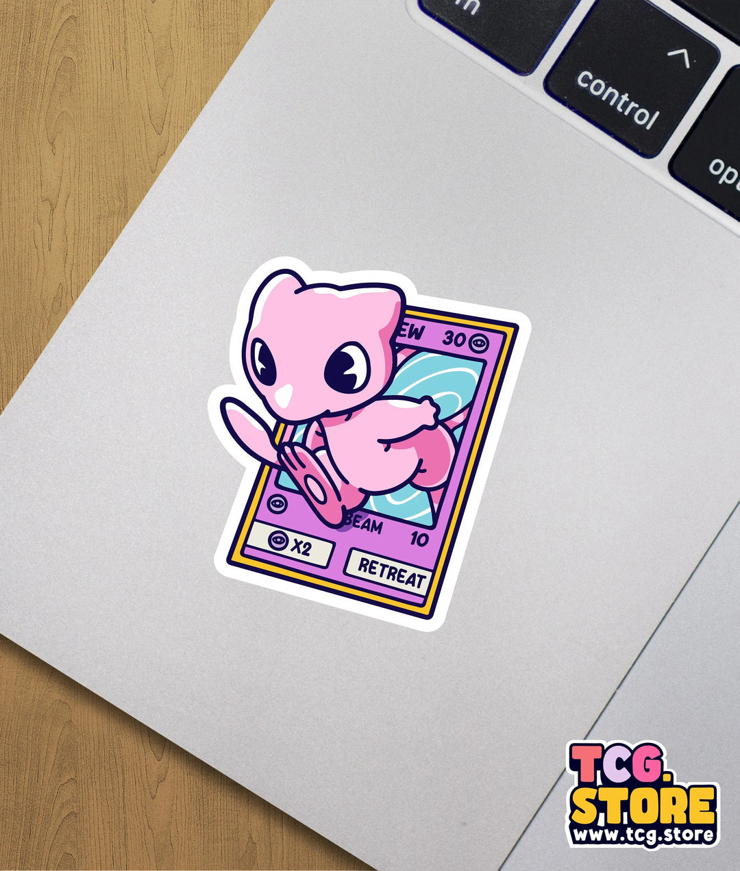Mew Pokemon Sticker
