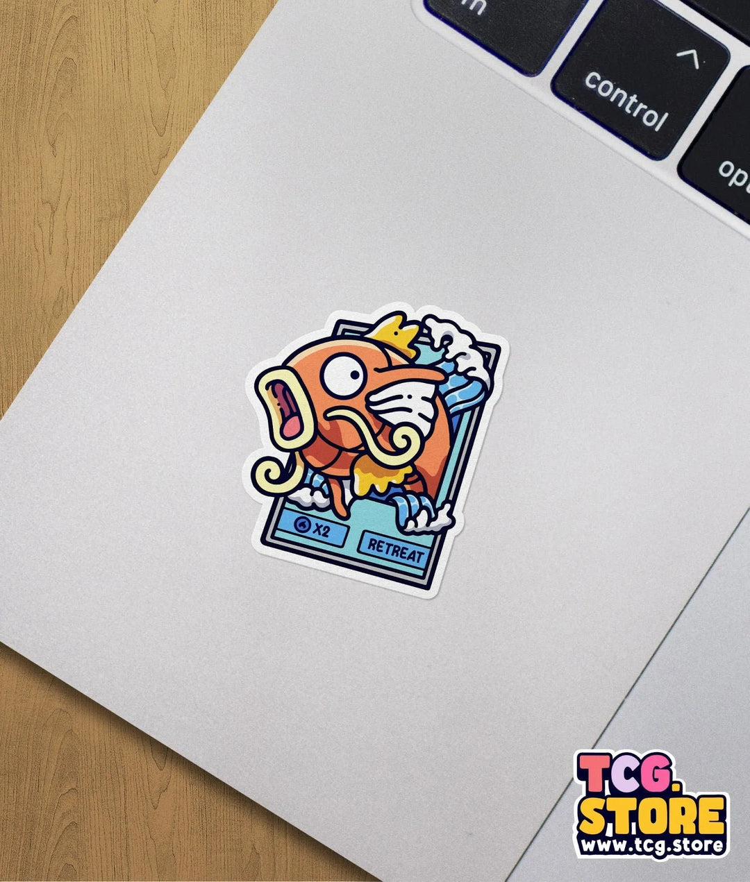 Magikarp Pokemon Card Sticker