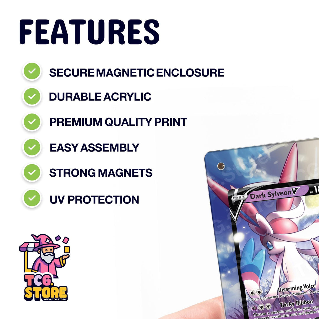 a close-up of a Pokémon trading card, highlighting its design and features.