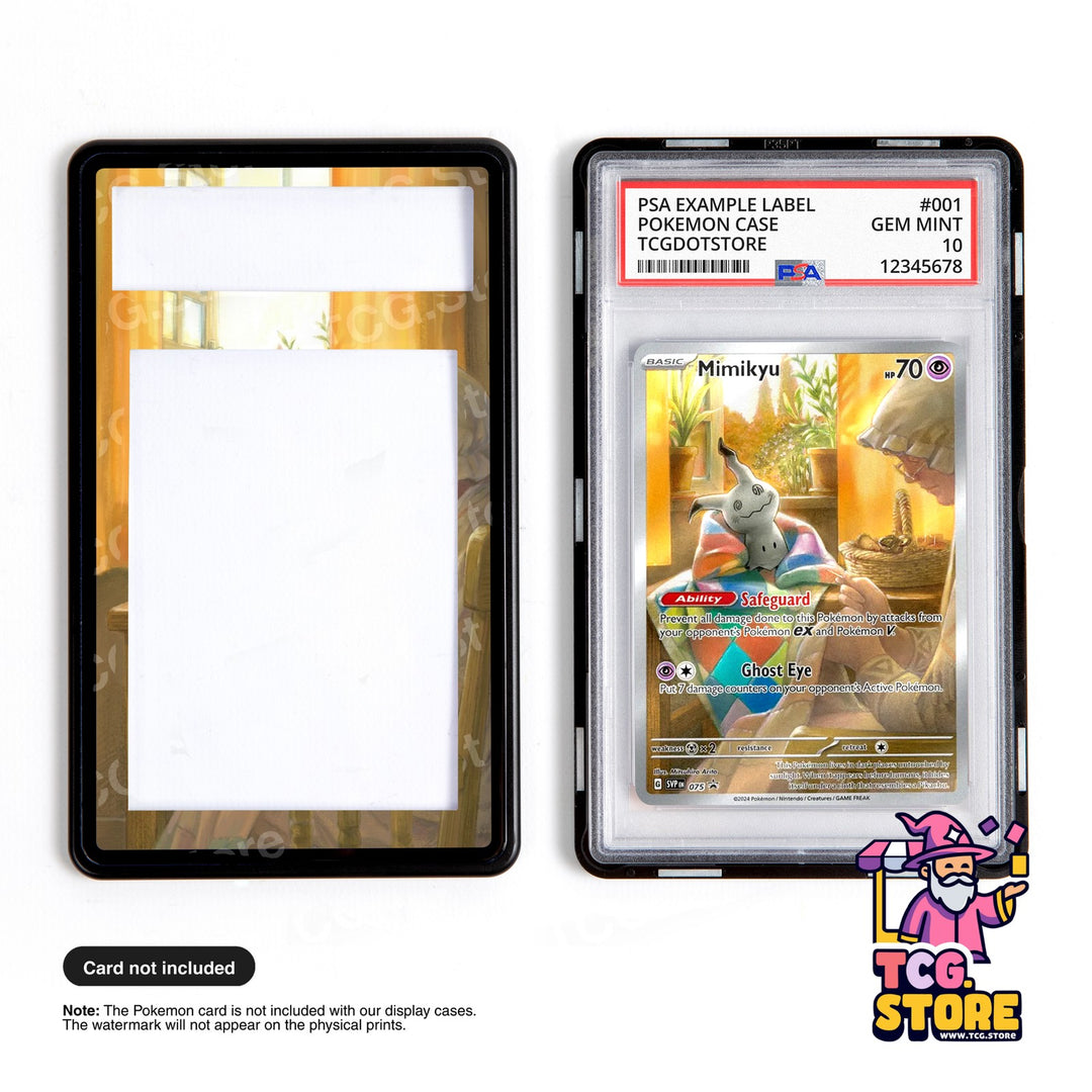 Mimikyu 075 - Scarlet & Violet Promo | Pokémon Graded Case Extended Art Display
