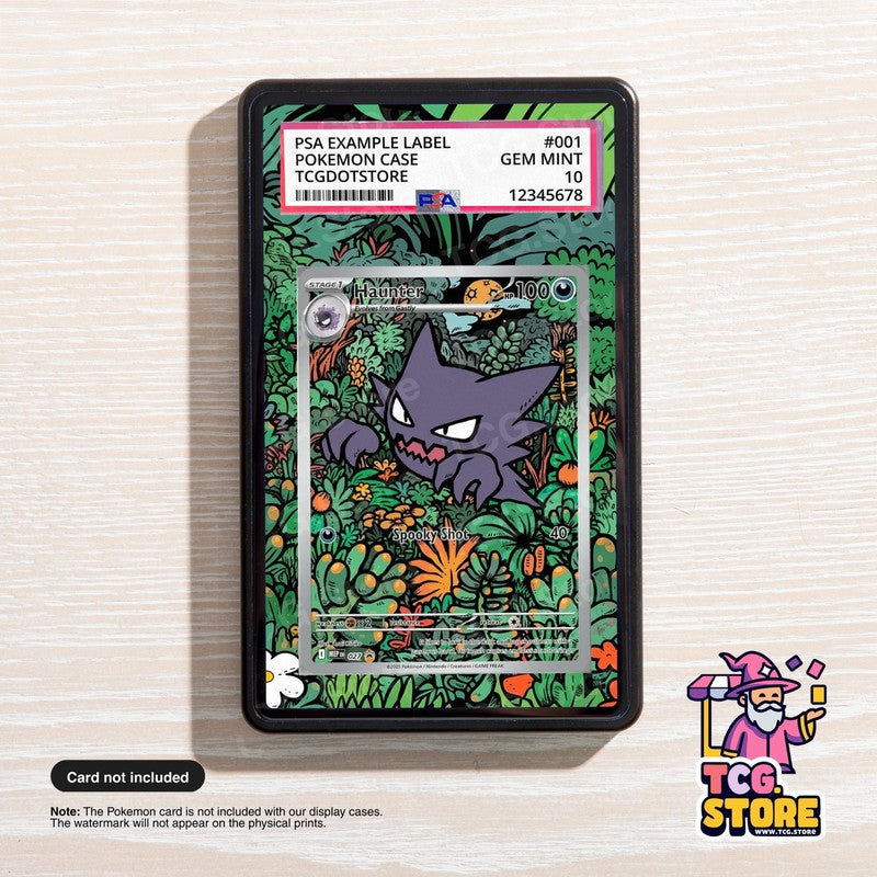 Haunter 027 - Mega Evolution Promo | Pokémon Graded Case Extended Art Display