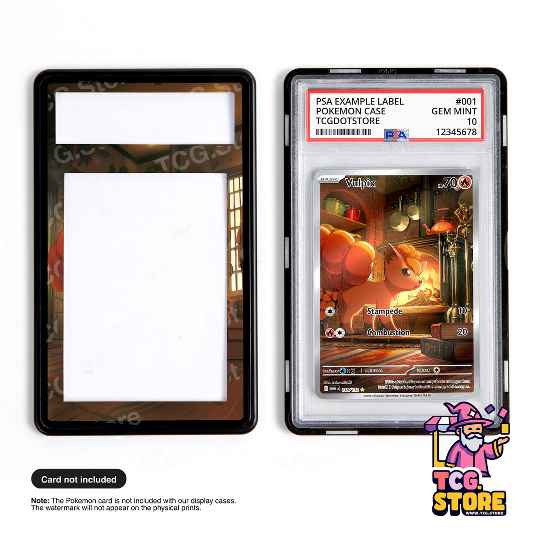 Vulpix 138/132 - Mega Evolution | Pokémon Graded Case Extended Art Display