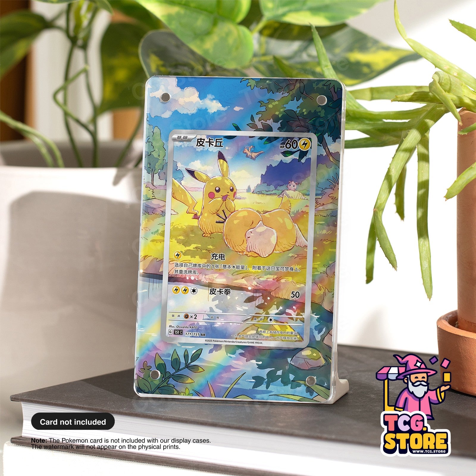 Pikachu 171/151 - Chinese 151 | Pokémon Custom Extended Artwork Display Case