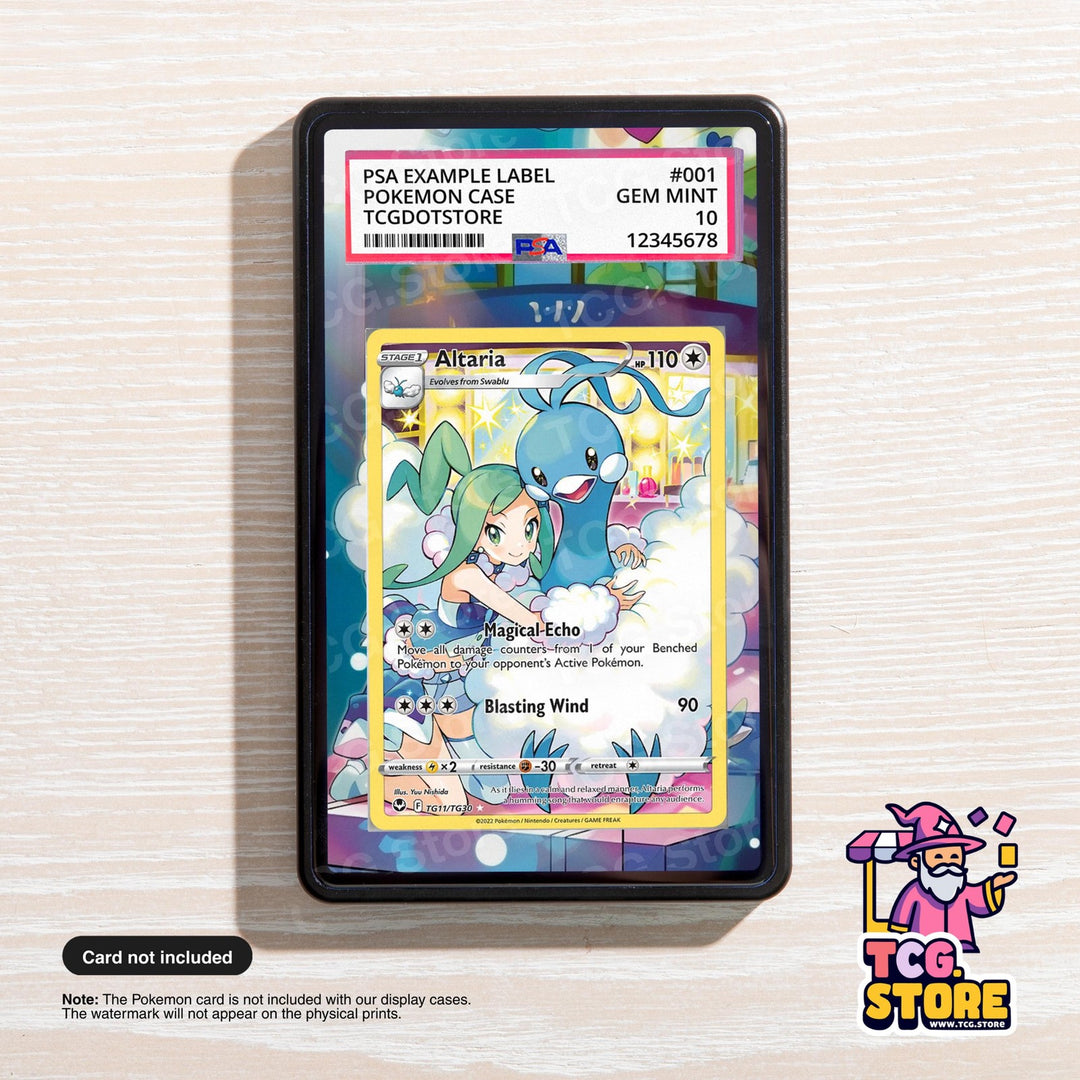 Altaria TG011 | Pokémon PSA / CGC Graded Card Case Extended Artwork Display