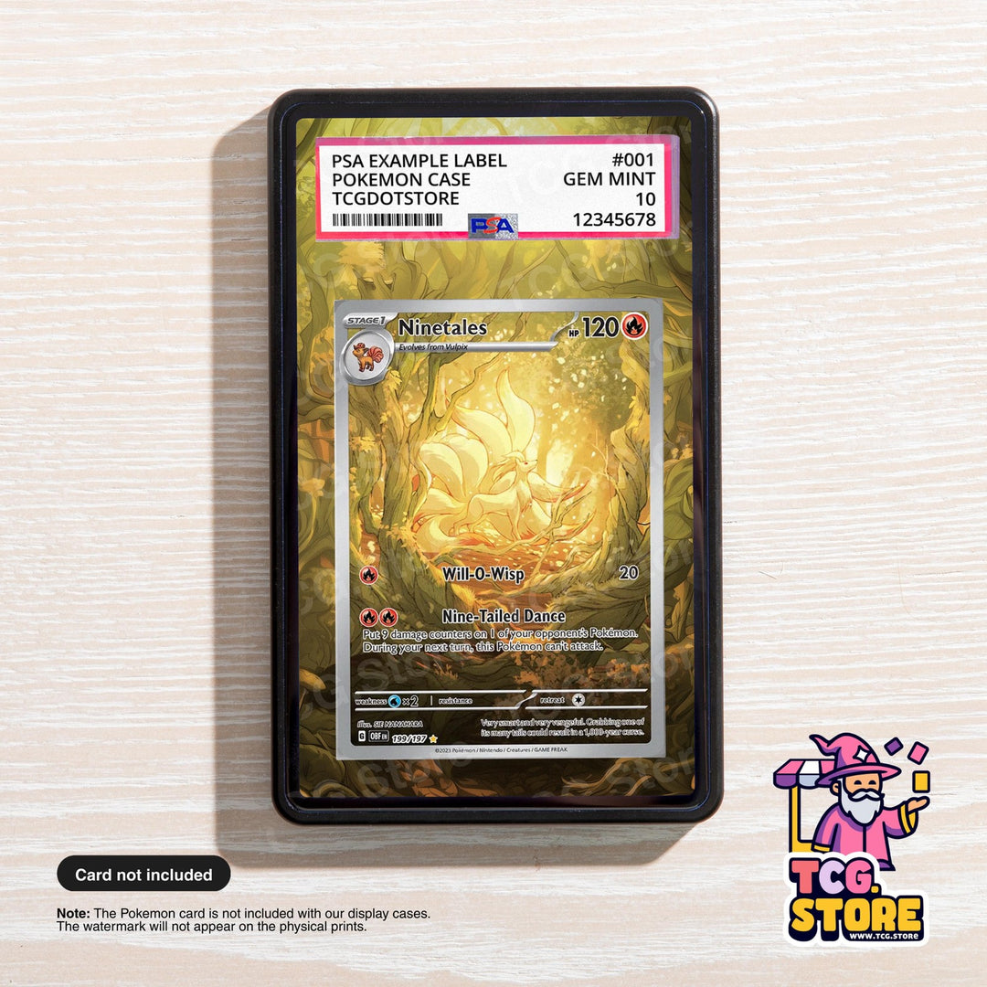 Ninetales 199/197 | Pokémon PSA / CGC Graded Extended Artwork Display