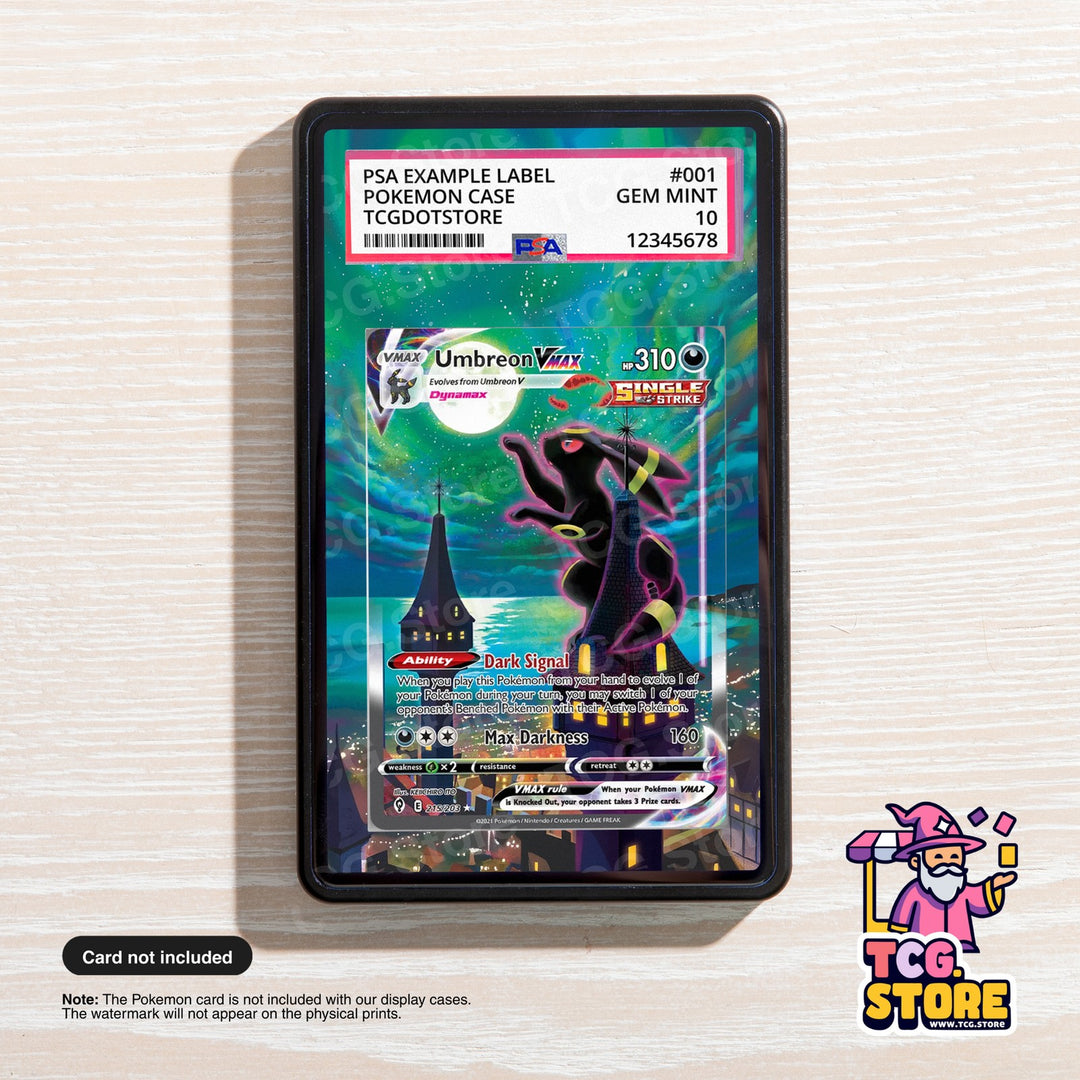 Umbreon VMAX 215/203 - Evolving Skies | Pokémon Graded Case Extended Art Display