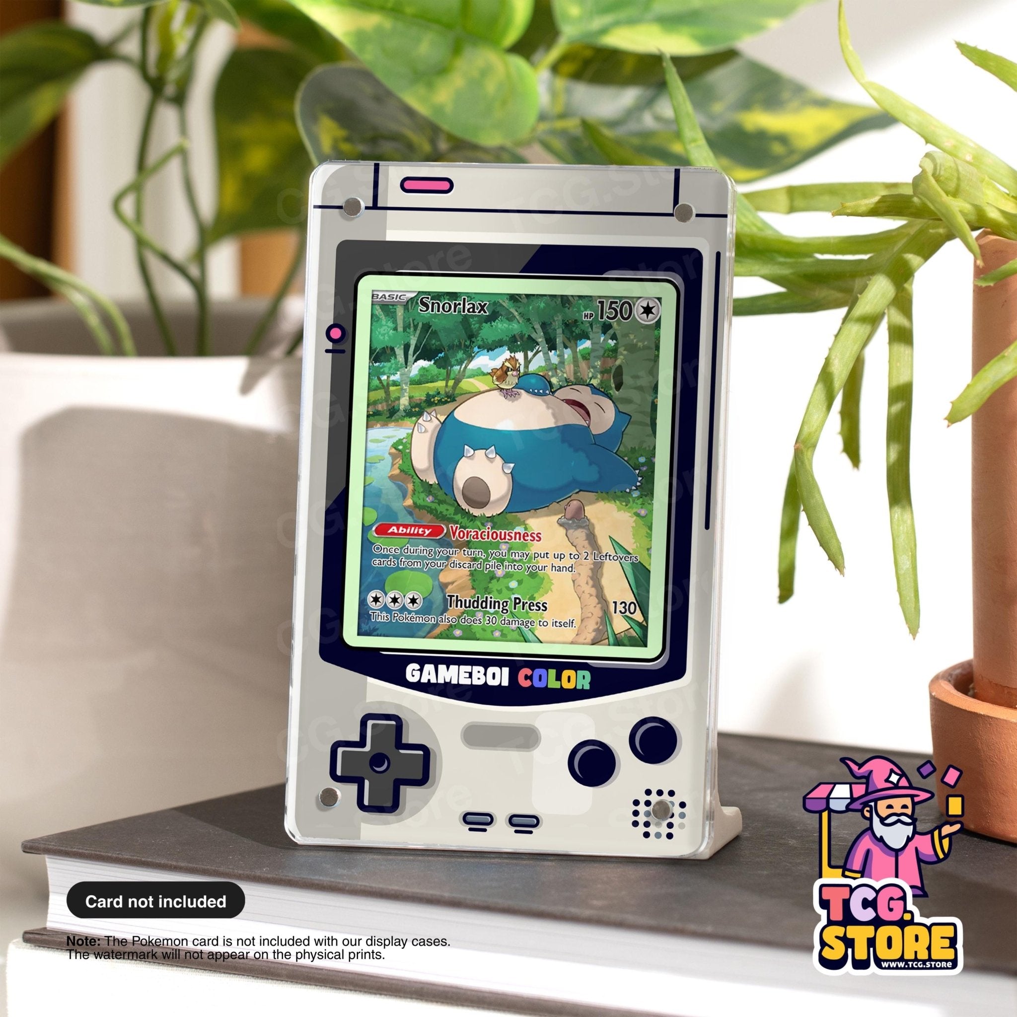 Gray Gameboy Color Pokémon Extended Art Display - TCG.Store - TCGDotStore