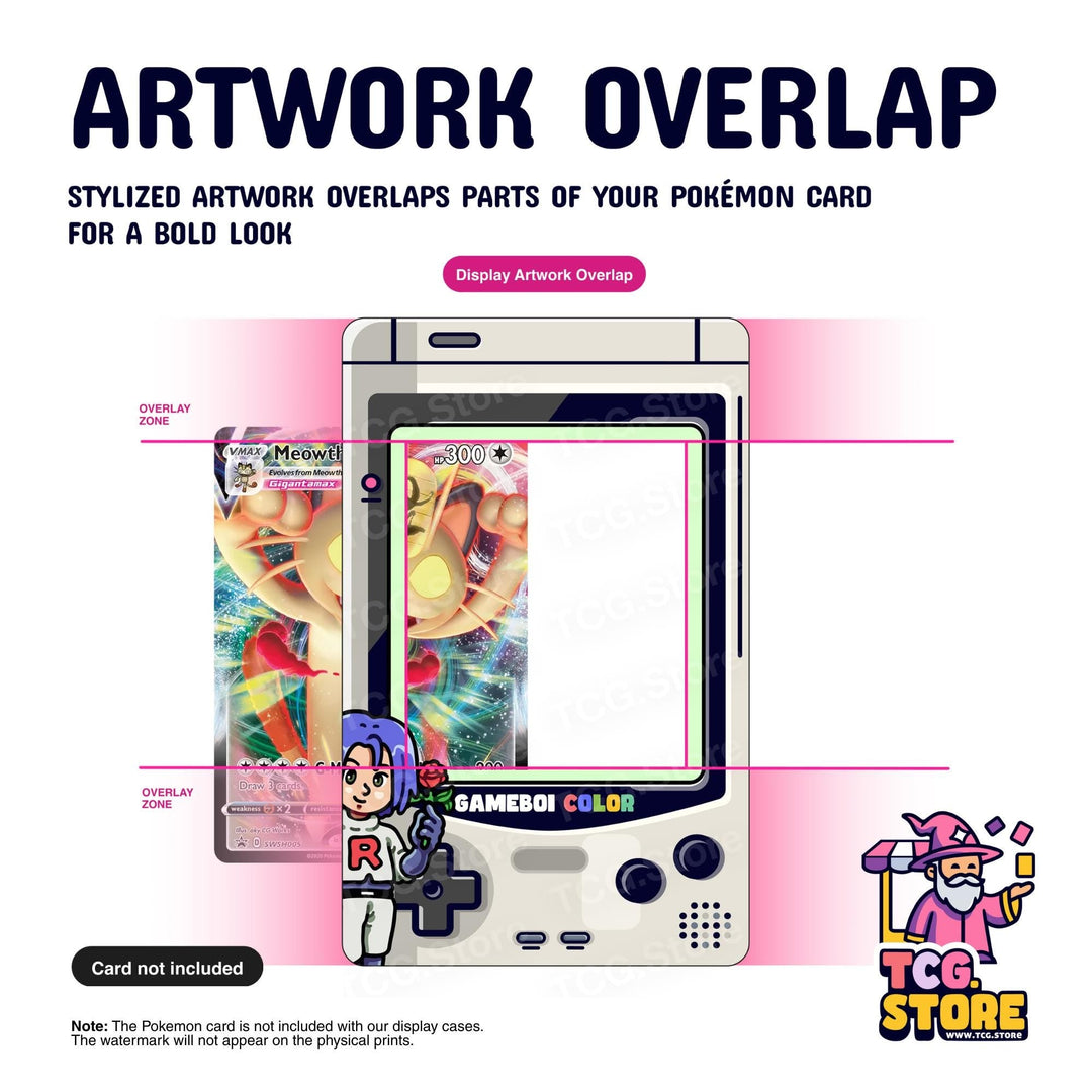 James Gray Gameboy Color Pokémon Extended Art Display - TCG.Store - TCGDotStore