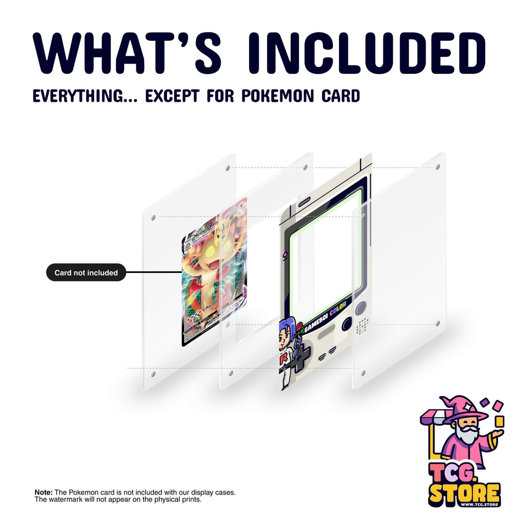 James Gray Gameboy Color Pokémon Extended Art Display - TCG.Store - TCGDotStore