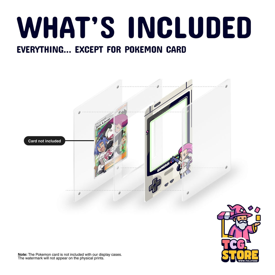Jessie Gray Gameboy Color Pokémon Extended Art Display - TCG.Store - TCGDotStore