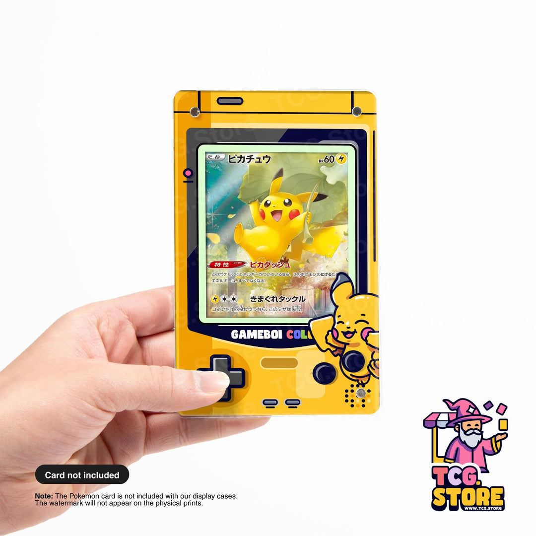 Pikachu Pokémon Display Case – Purple Gameboy Color Edition - TCG.Store - TCGDotStore