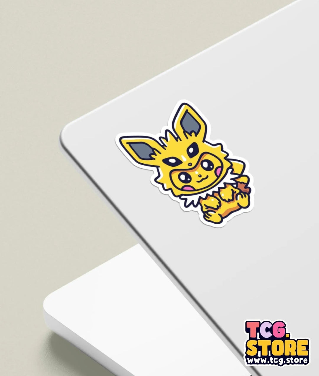 Pikachu Poncho Pokemon: Jolteon Sticker - TCG.Store - TCGDotStore