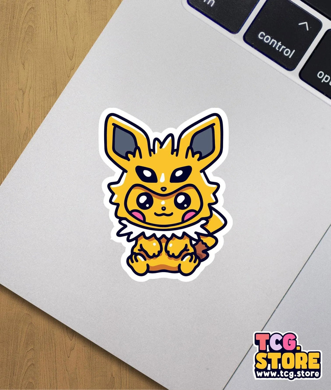 Pikachu Poncho Pokemon: Jolteon Sticker - TCG.Store - TCGDotStore