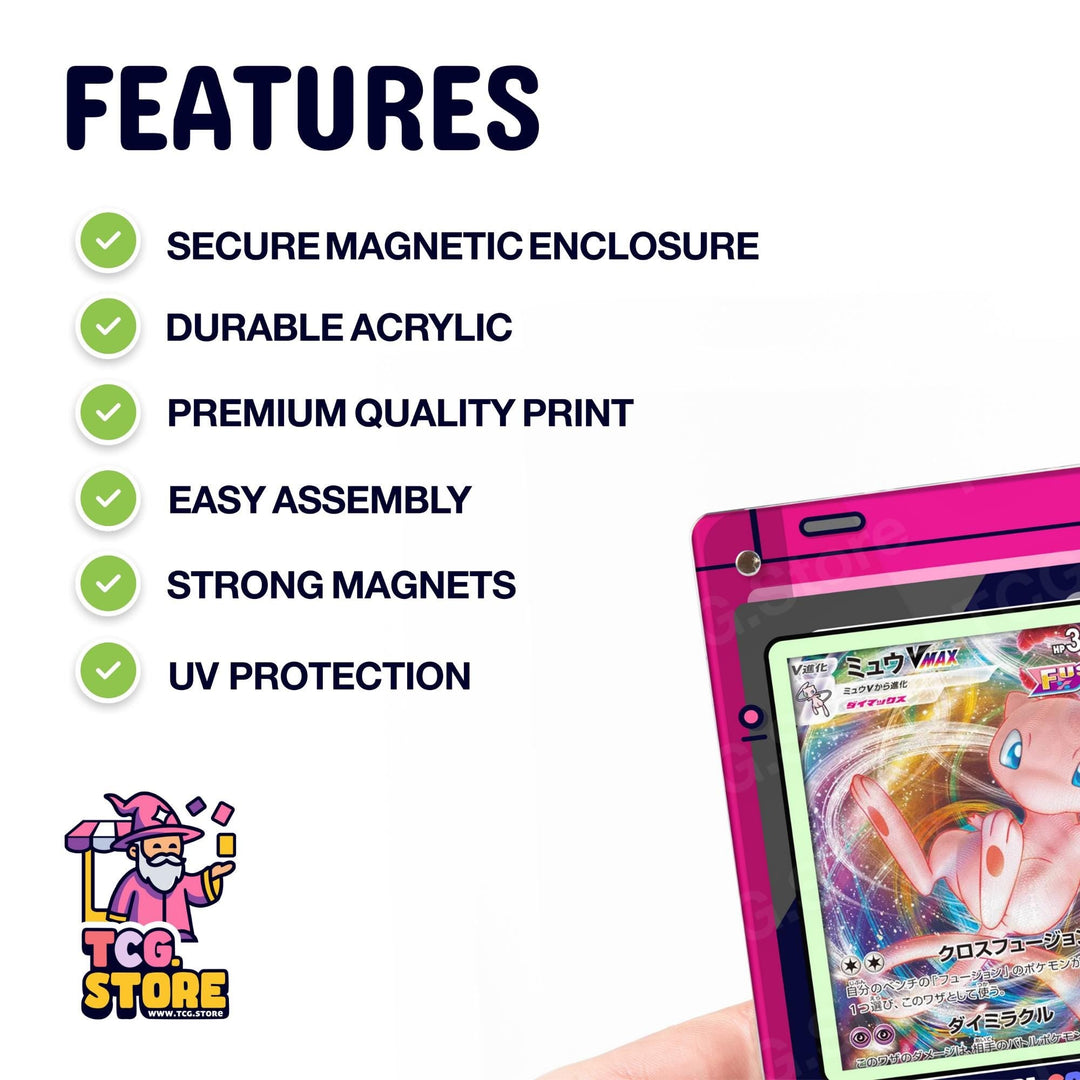 Pink Gameboy Color Pokémon Extended Art Display - TCG.Store - TCGDotStore