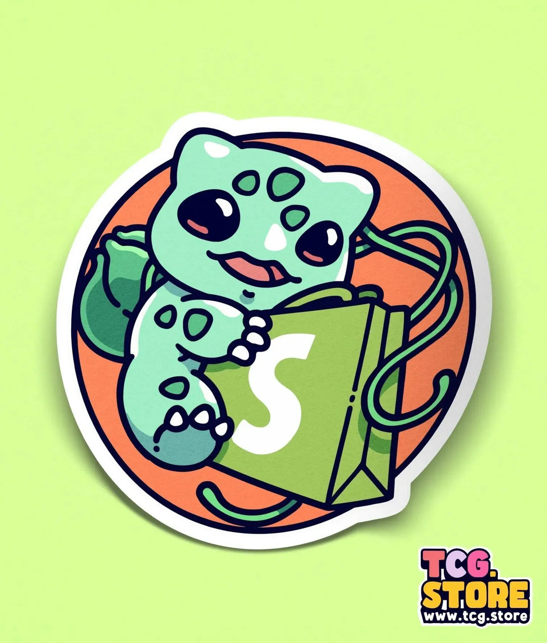 Pokemon Ivysaur Sticker: Shopify Edition - TCG.Store
