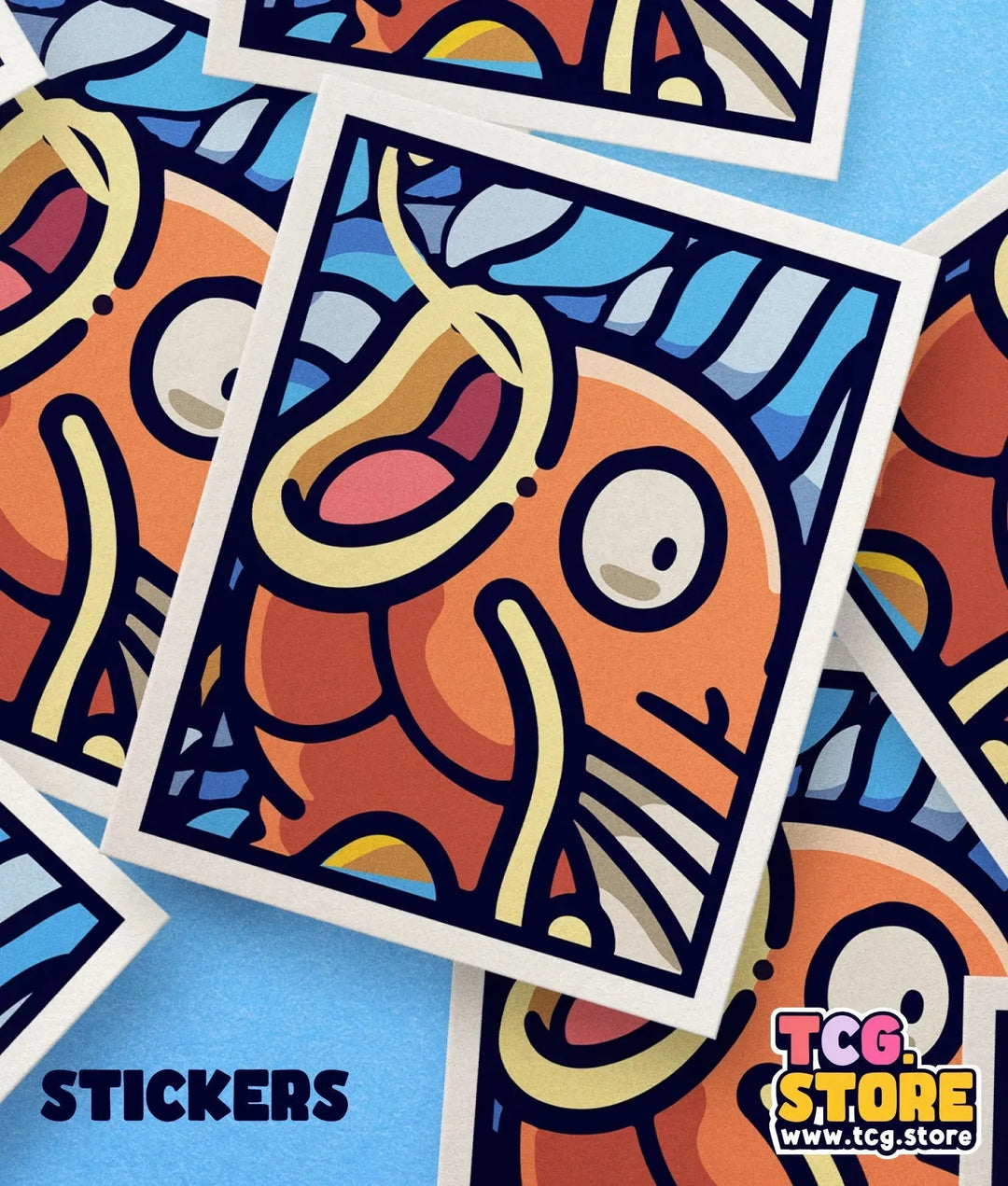 Pokemon Magikarp Sticker - TCG.Store