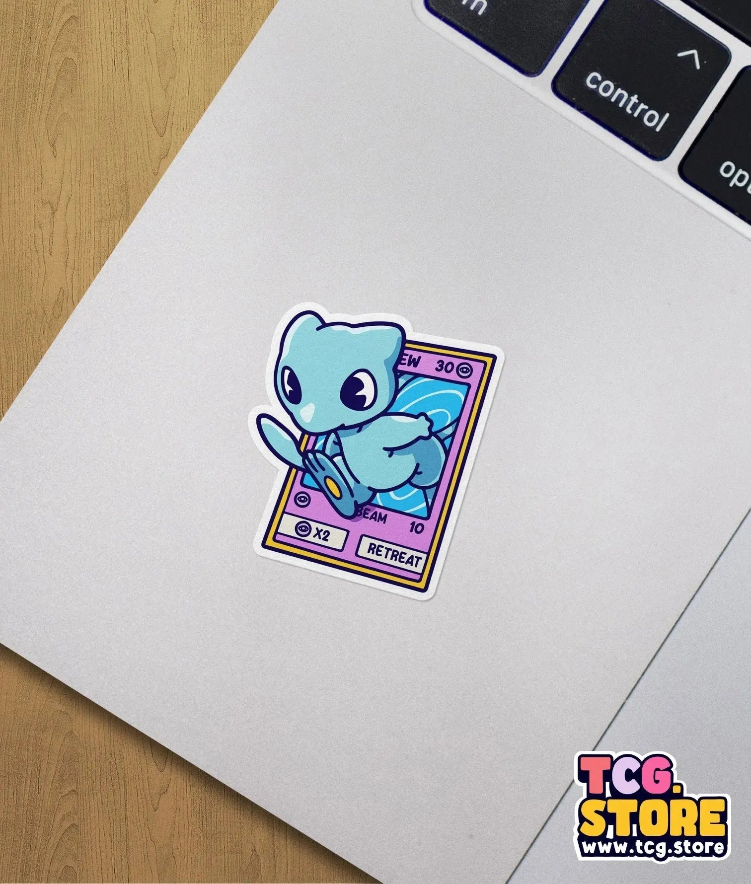 Pokemon Shining Mew Sticker - TCG.Store
