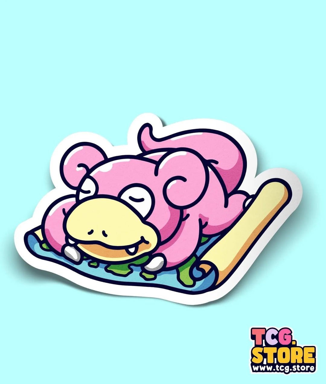 Slowpoke Pokemon Sticker - TCG.Store - TCGDotStore
