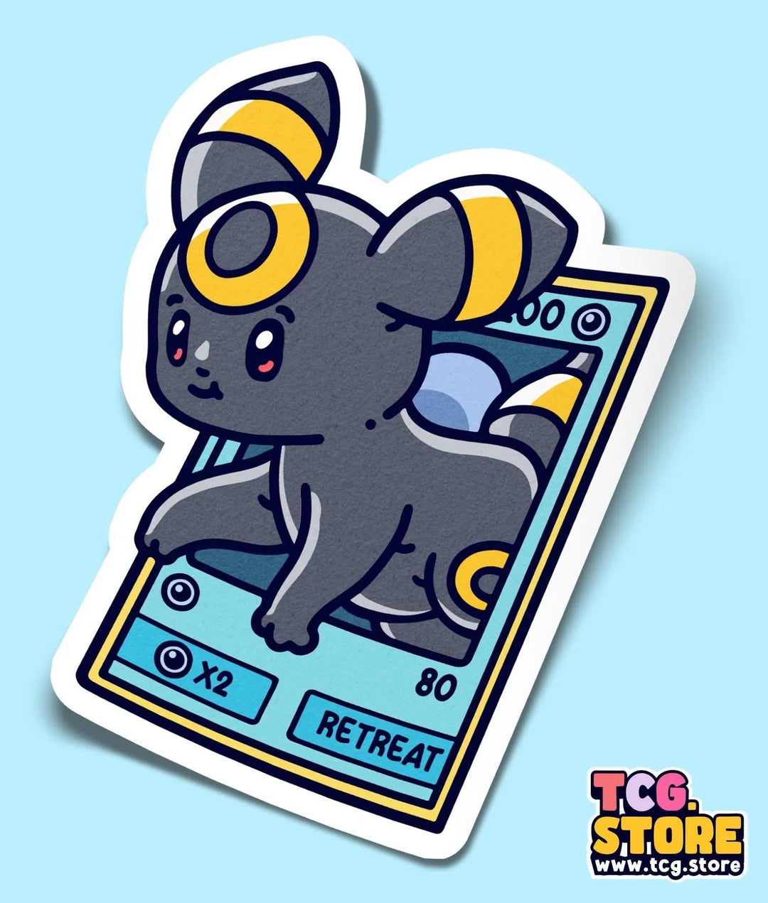 Umbreon Pokemon Sticker - TCG.Store - TCGDotStore