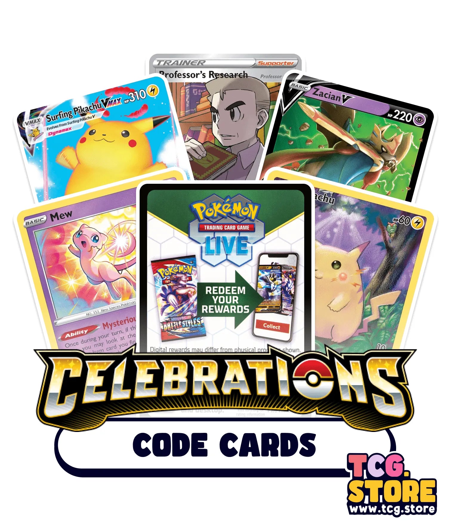 Pikachu VMAX Collection Code