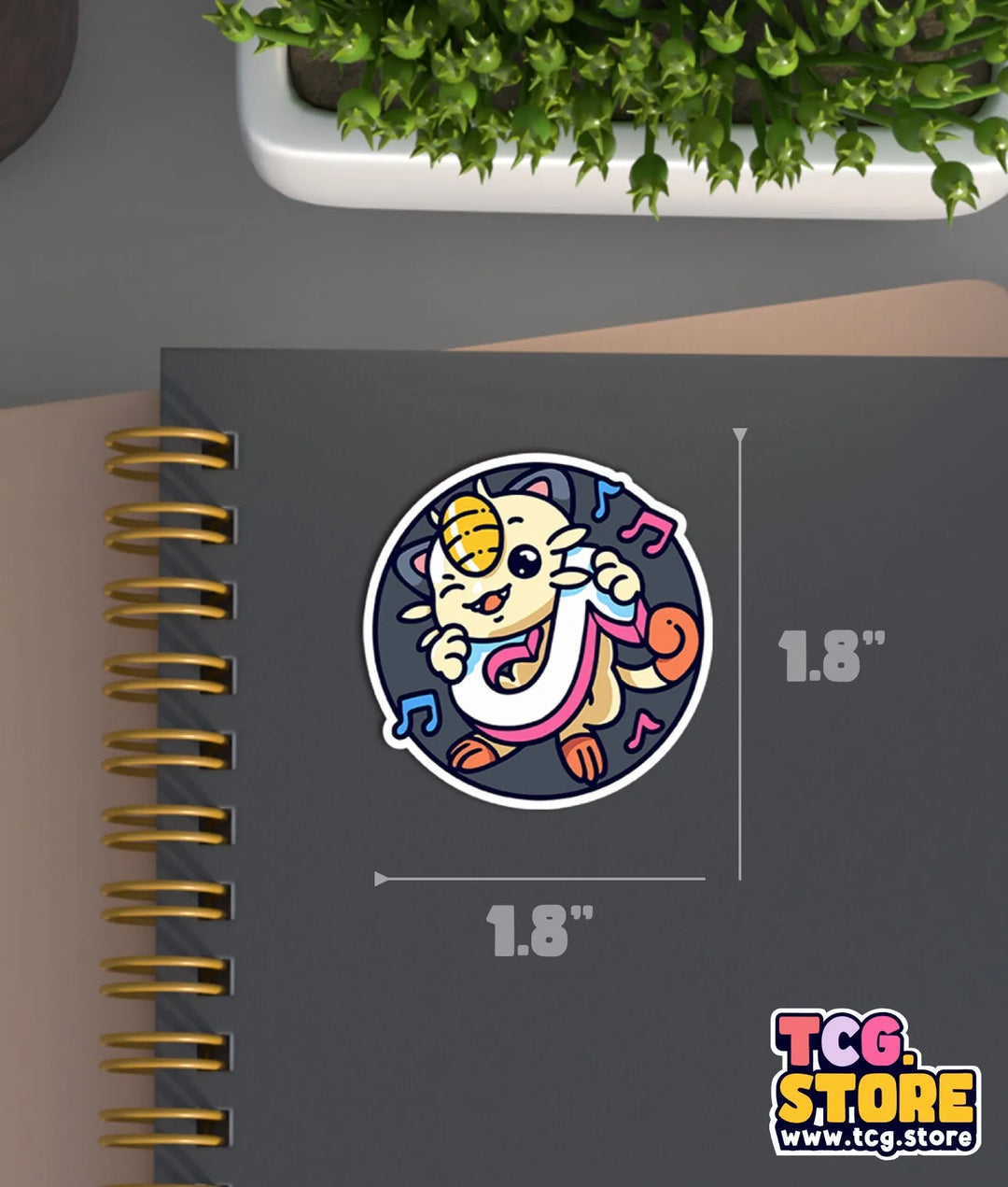 Pokemon Meowth Sticker: Team TikTok - TCG.Store