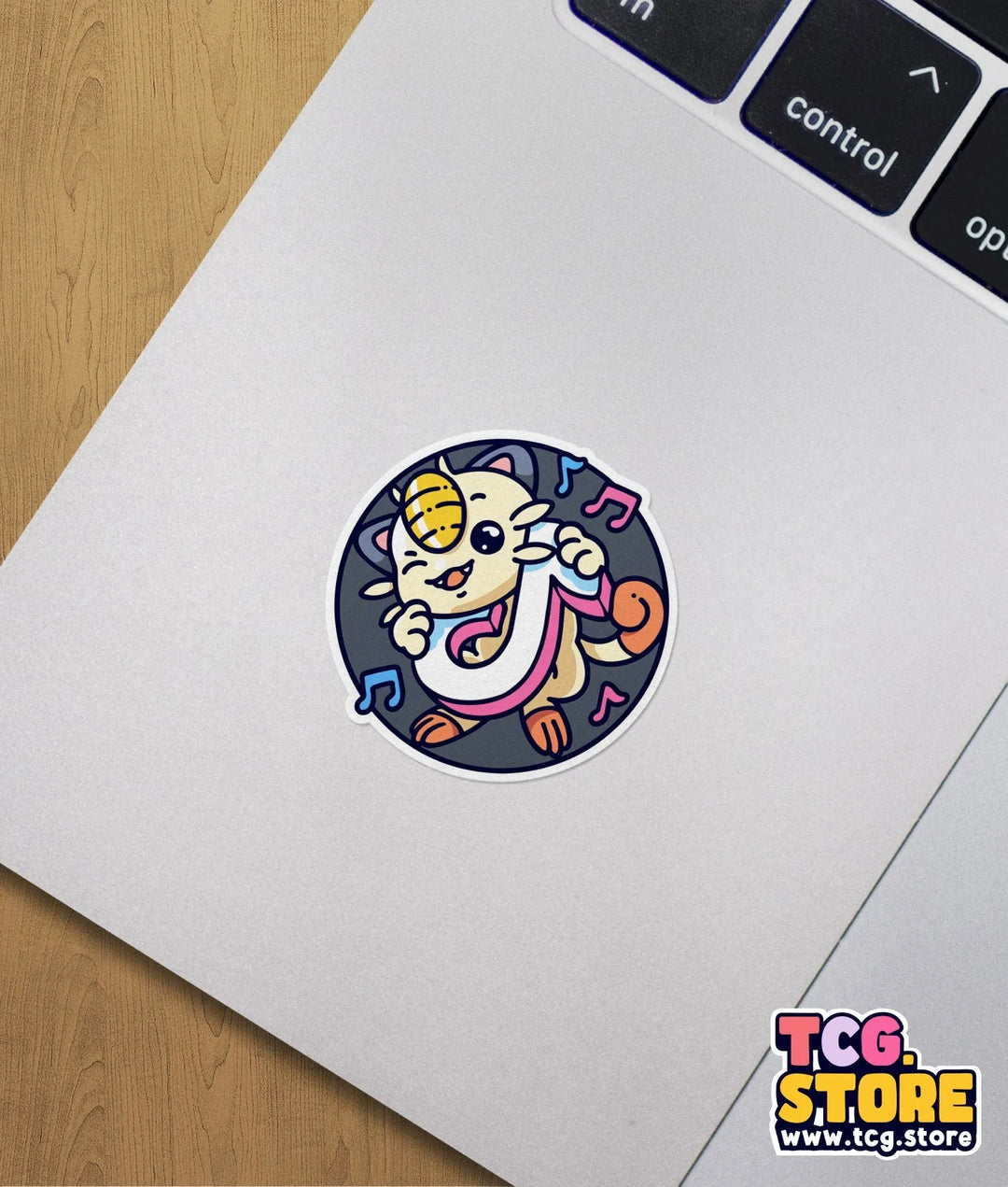 Pokemon Meowth Sticker: Team TikTok - TCG.Store