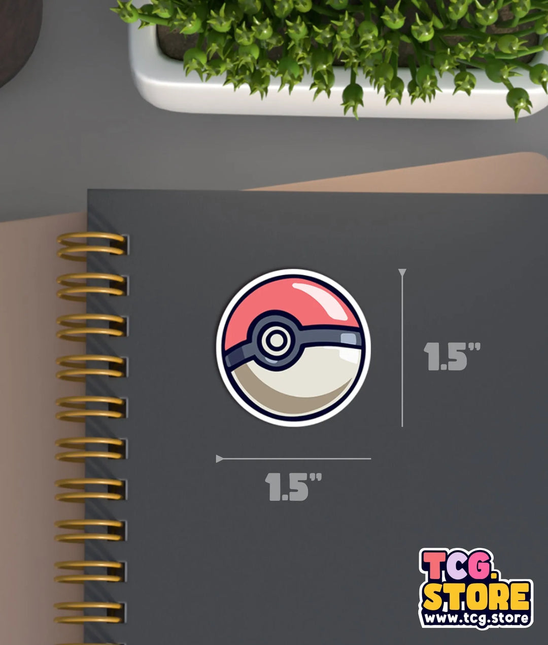 Pokemon Pokeball Sticker - TCG.Store