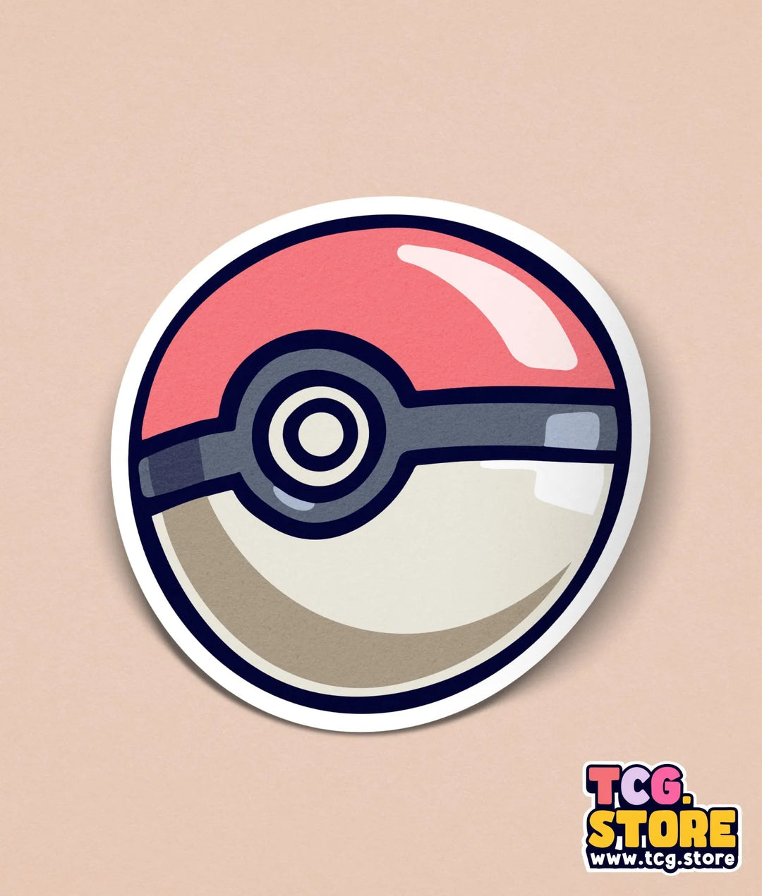 Pokemon Pokeball Sticker - TCG.Store