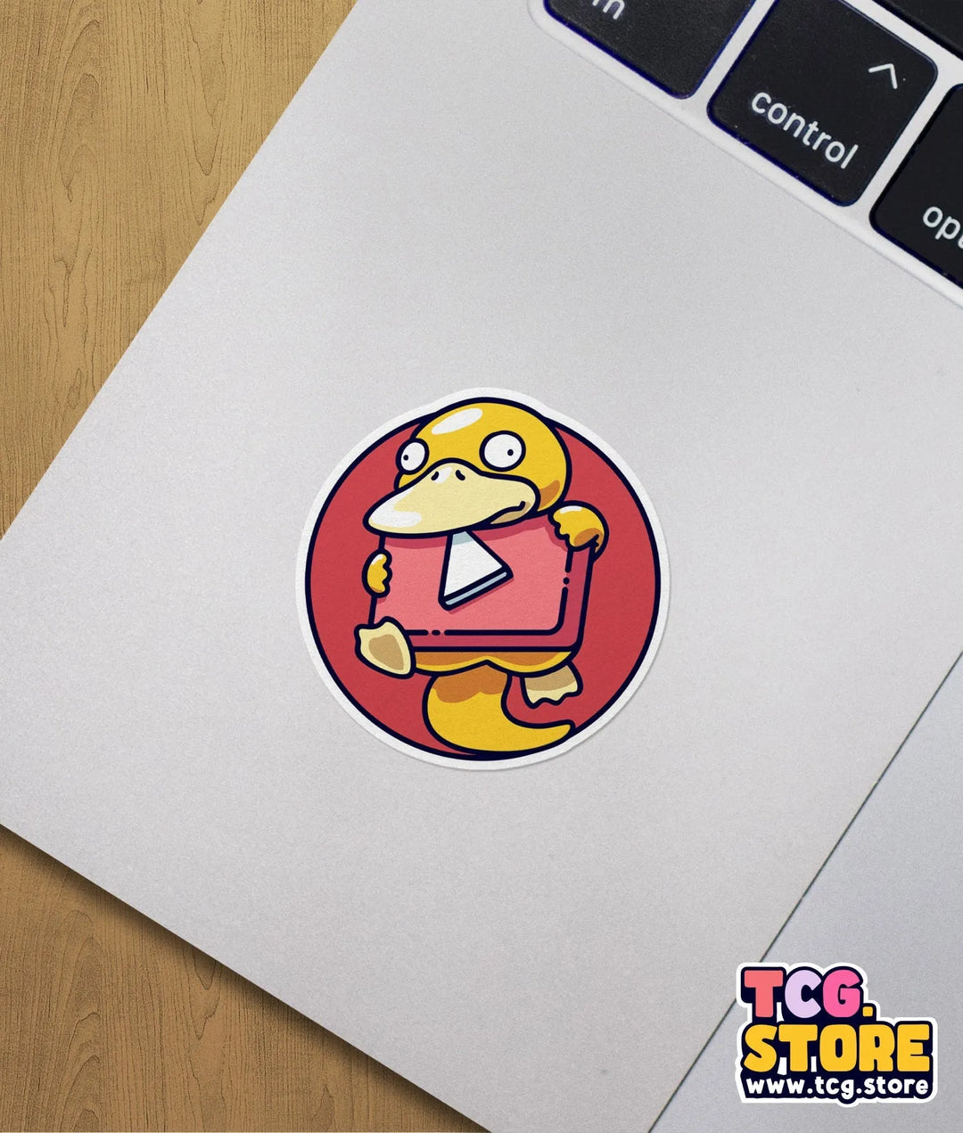 Pokemon Psyduck Sticker: Team Youtube - TCG.Store